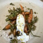Glazed Carrots w/ Goat Cheese